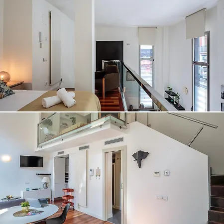 Modern And Trendy Duplex Next To Paseo De Gracia Lägenhet *